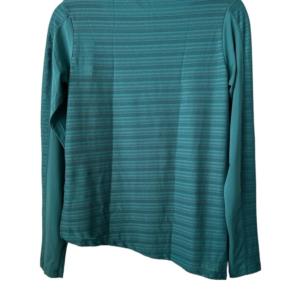 BALEAF Asymmetrical Long Sleeves Women Green Athletic Lightweight Top Small BNWT